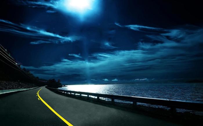 Night Road Wallpapers - Wallpaper Cave